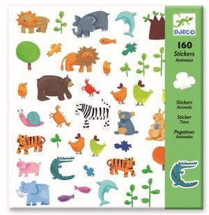 160 PEGATINAS ANIMALS 